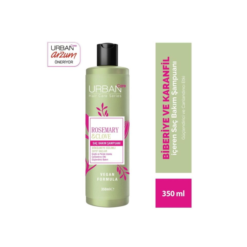 Rosemary & Clove Biberiye ve Karanfil Şampuan 350 ML