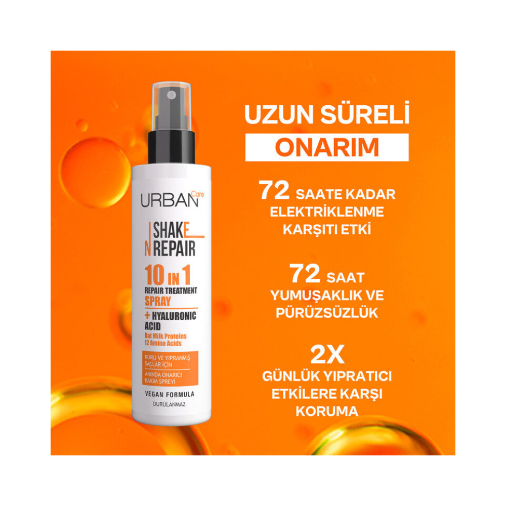Shake N Repair 10 in 1 Onarıcı Etkili Durulanmayan Saç Bakım Spreyi 200 ML