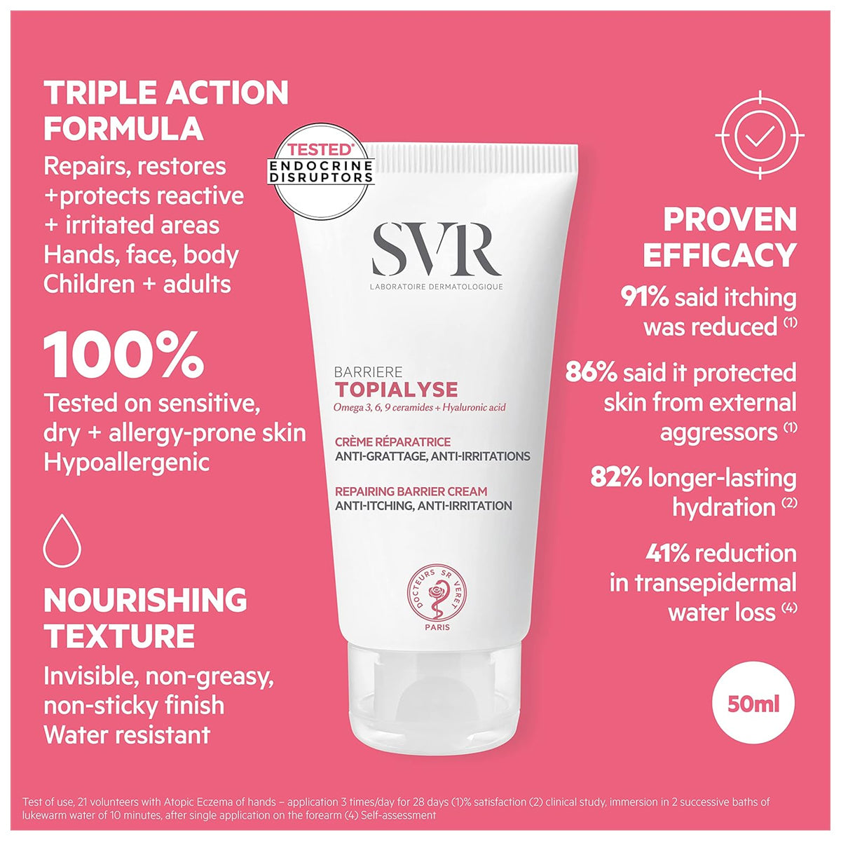 Svr Topialyse Barriere Cream For Very Dry Skin 50ml