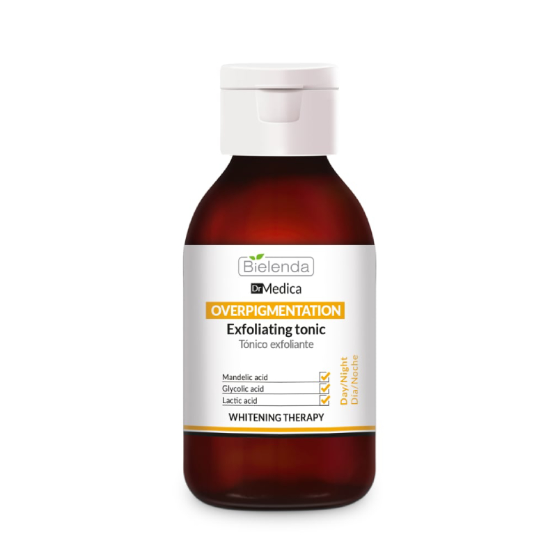 Bielenda Dr Medica Overpigmentation Exfoliating Tonic with Mandelic Glycolic & Lactic Acid 250ml