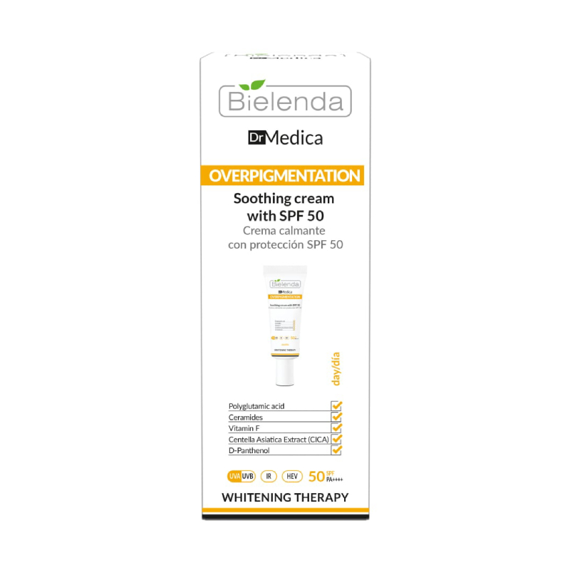 Bielenda Dr Medica Overpigmentation Soothing Cream with SPF 50 50ml (1)