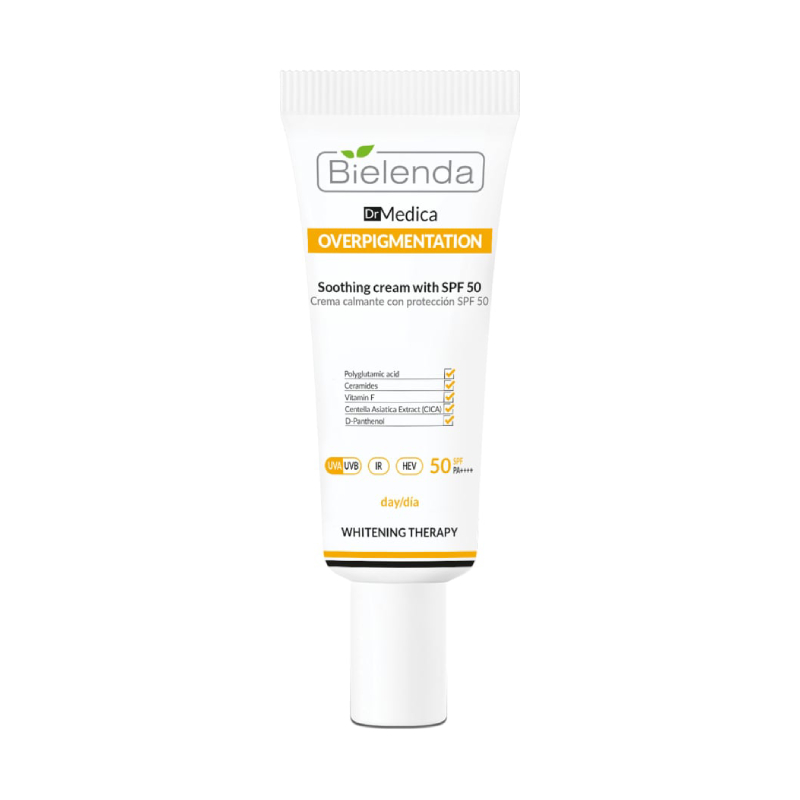 Bielenda Dr Medica Overpigmentation Soothing Cream with SPF 50 50ml