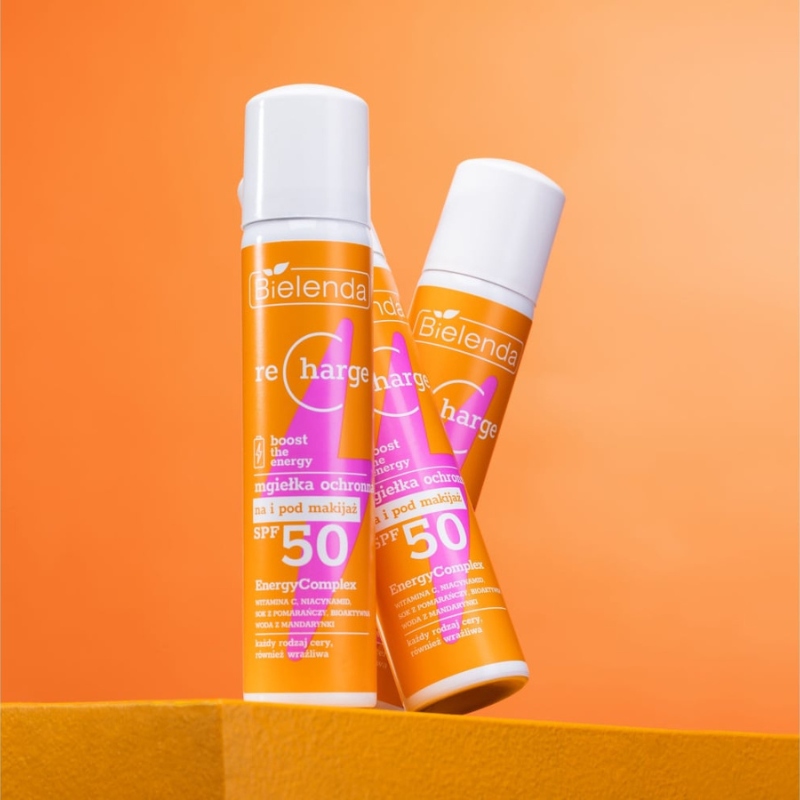 Bielenda Recharge Boost the Energy Protecting Mist SPF 50 75ml (2)