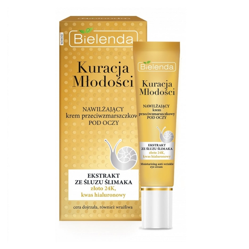 Bielenda Youth Therapy Moisturising Anti Wrinkle Eye Cream 15ml