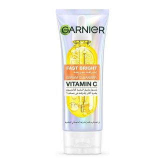 Garnier Skinactive Fast Bright Vitamin C Serum Cleanser Face Wash 100ml