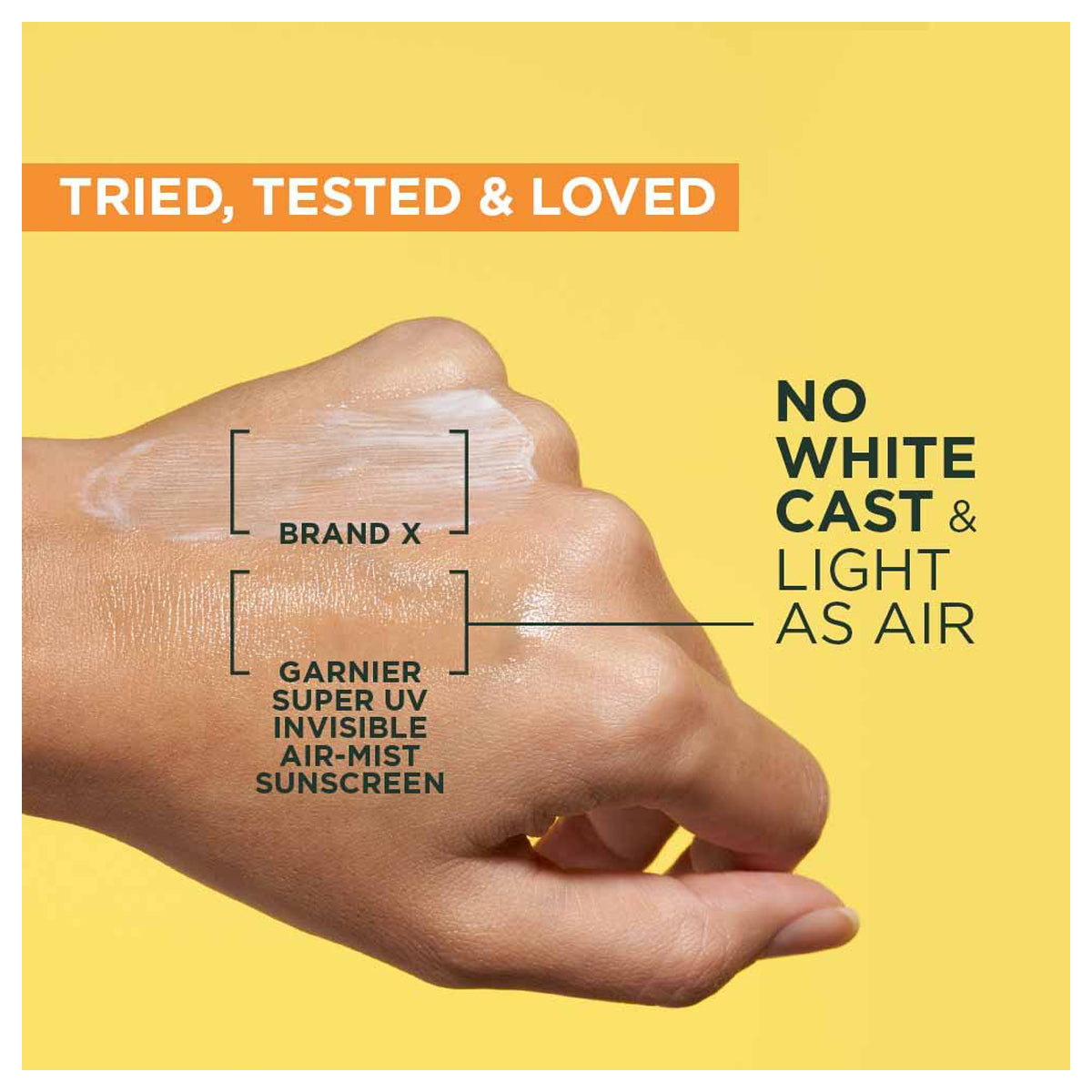 Garnier Super UV Invisible Air Mist Sunscreen SPF50 75ml