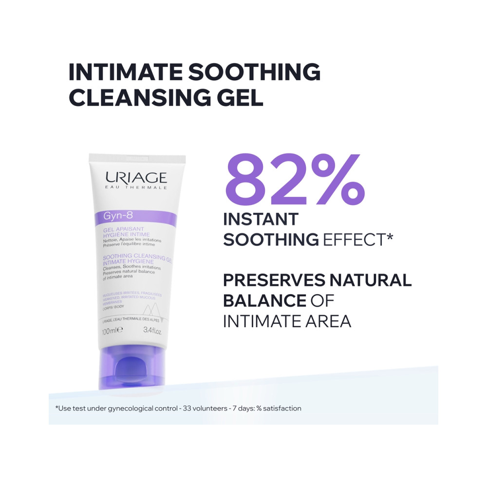 Uriage Gyn Phy Gyn 8 Soothing Cleansing Gel Intimate Hygiene