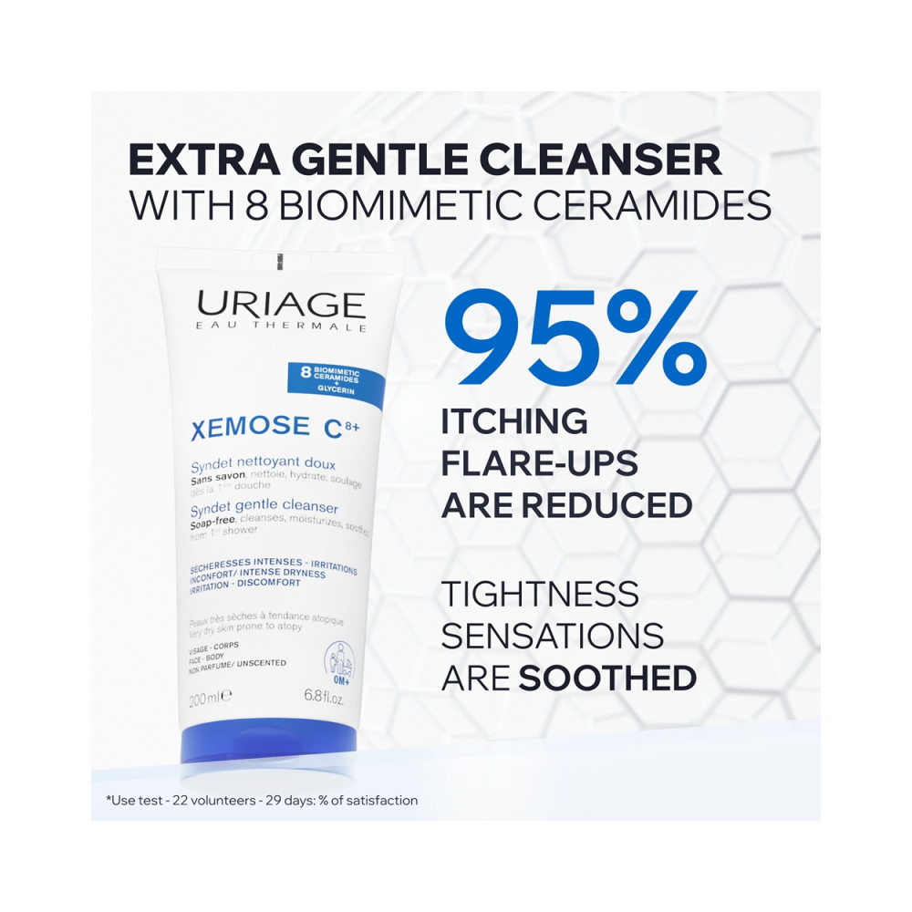 Uriage Xemose C8+ Syndet Gentle Cleanser
